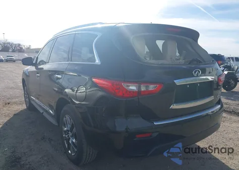 2013 Infiniti Jx35 z USA, uszkodzony, nr VIN 5N1AL0MM5DC320942